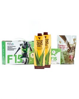 F15 rinkinys su Lite Ultra Chocolate/Aloe Vera sultys
